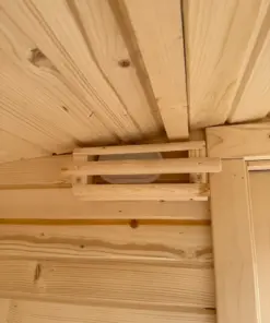 4 SZEMÉLYES BOXY SZAUNA – HARVIA M3 FATÜZELÉSŰ KÁLYHÁVAL