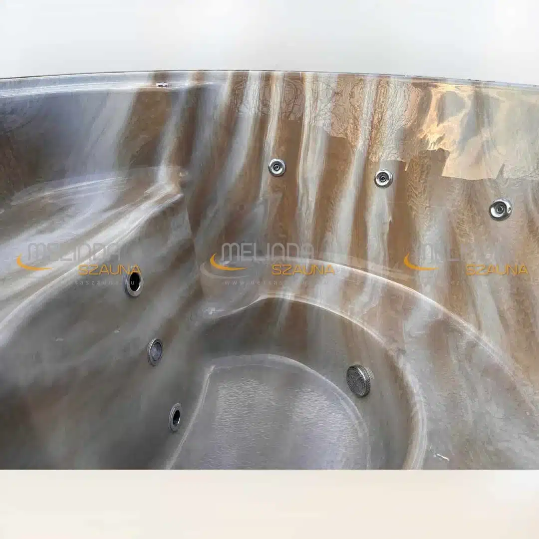 PEARL 5 személyes AKRIL dézsafürdő INTEGRÁLT kályhával, thermotetővel wellness csomagban 15 PEARL 5 személyes AKRIL dézsafürdő INTEGRÁLT kályhával, thermotetővel wellness csomagban