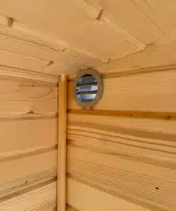 4 SZEMÉLYES BOXY SZAUNA – HARVIA M3 FATÜZELÉSŰ KÁLYHÁVAL