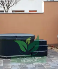 RUBIN 5 személyes SÓZHATÓ prémium négyszög alakú akril dézsafürdő integrált kályhával 29 RUBIN 5 személyes SÓZHATÓ prémium négyszög alakú akril dézsafürdő integrált kályhával