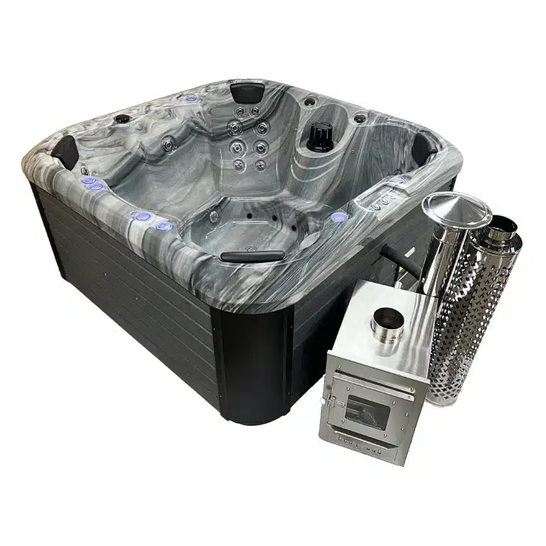 TOPÁZ PRÉMIUM AKRIL 4 személyes fatüzelésű jacuzzi 1 TOPÁZ PRÉMIUM AKRIL 4 személyes fatüzelésű jacuzzi