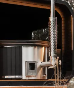 6 személyes LUX GOLD 2 in 1 szauna + dézsafürdő kombó