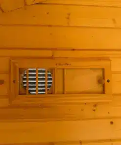 6 SZEMÉLYES VIP LUX SZAUNA – ELEKTROMOS KÁLYHÁVAL