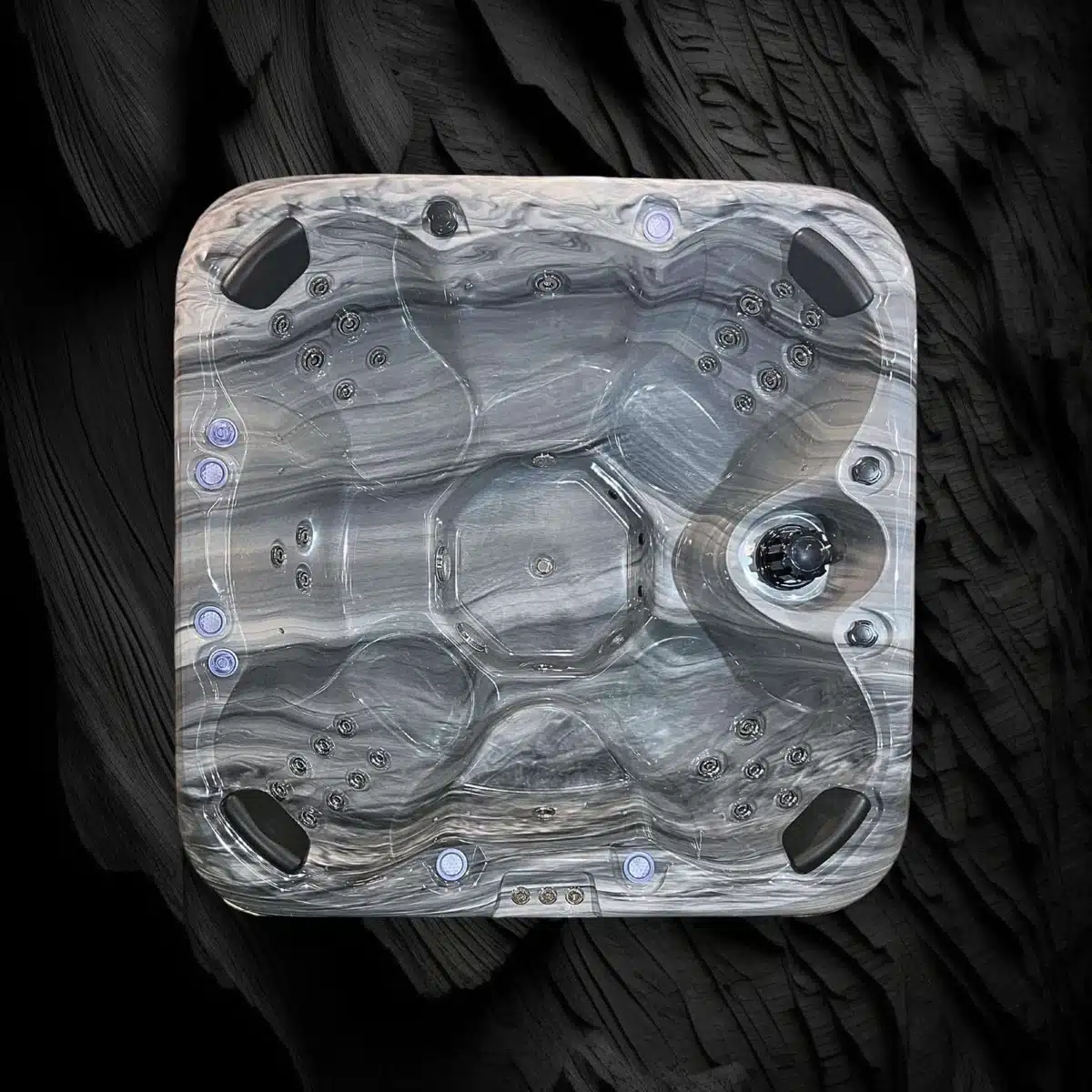 TOPÁZ PRÉMIUM AKRIL 4 személyes fatüzelésű jacuzzi 4 TOPÁZ PRÉMIUM AKRIL 4 személyes fatüzelésű jacuzzi