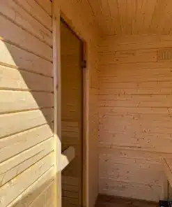 6 SZEMÉLYES VIP LUX SZAUNA – ELEKTROMOS KÁLYHÁVAL