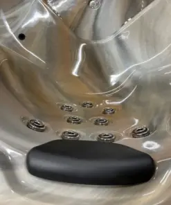 TOPÁZ PRÉMIUM AKRIL 4 személyes INTEGRÁLT fatüzelésű jacuzzi