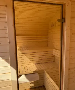 6 SZEMÉLYES VIP LUX SZAUNA – ELEKTROMOS KÁLYHÁVAL