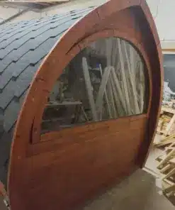 4 személyes LEVÉL alakú szauna 9 KW elektromos kályhával 36 4 személyes LEVÉL alakú szauna 9 KW elektromos kályhával