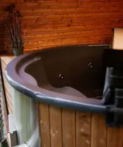 6 személyes Oázis szauna + dézsafürdő kombó