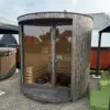 4 SZEMÉLYES CILINDRO SZAUNA – HARVIA 9 KW ELEKTROMOS KÁLYHÁVAL 2 4 SZEMÉLYES CILINDRO SZAUNA – HARVIA 9 KW ELEKTROMOS KÁLYHÁVAL