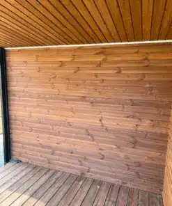 Kettő az egyben ModulBox THERMOWOOD szauna és dézsa kombó