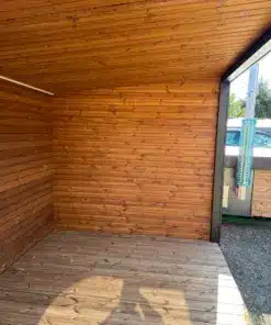 Kettő az egyben ModulBox THERMOWOOD szauna és dézsa kombó